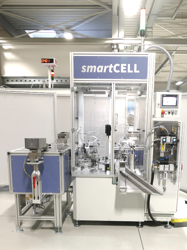 smartCELL Assembly machine in the LAS hall
