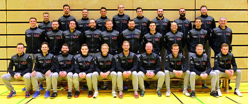 Mannschaftsbild der ersten Herrenmannschaft Handball des TSV Alfdorf-Lorch